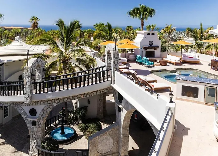 Villa Castle With Rooftop Sea Views Cabo San Lucas