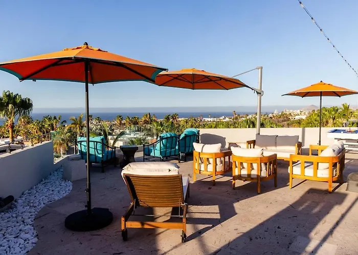 Castle With Rooftop Sea Views * Cabo San Lucas