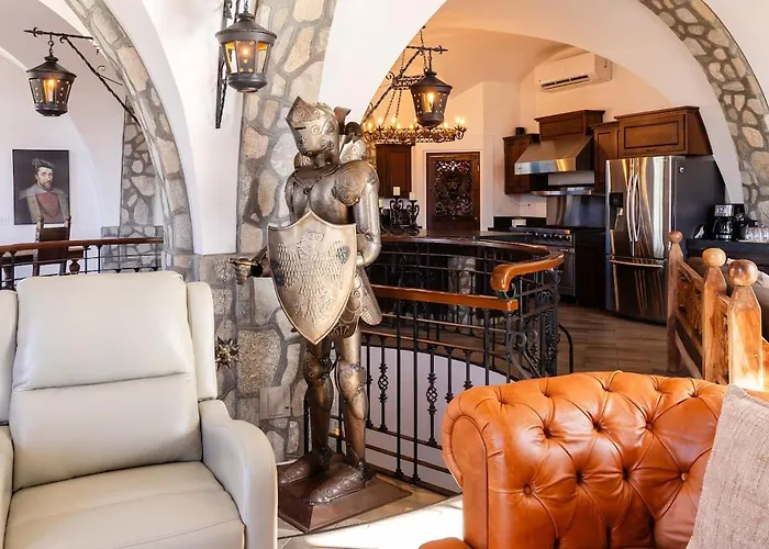 Villa Castle With Rooftop Sea Views Cabo San Lucas